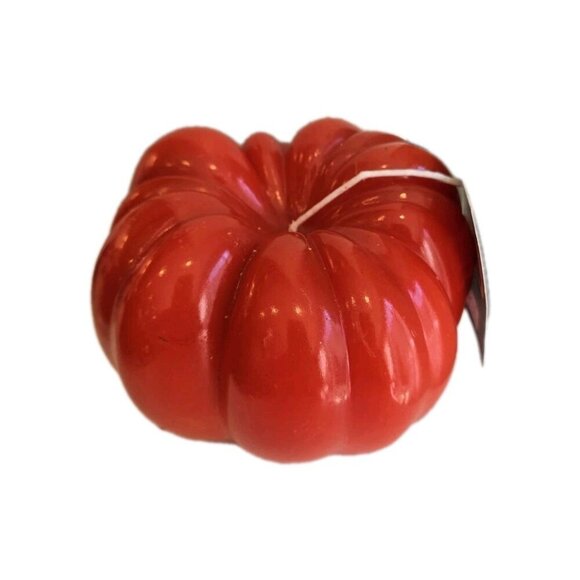 New Marthra Stewart Red Fresh Farm LARGE Tomato Cooking Kitchen Candle Decor - Picture 2 of 4